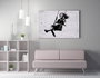 Wallity Lienzo Decorativo Banksy WY07 (50 x 70 cm)
